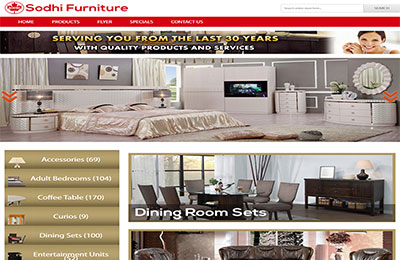 Sodhi Furniture - Web Application